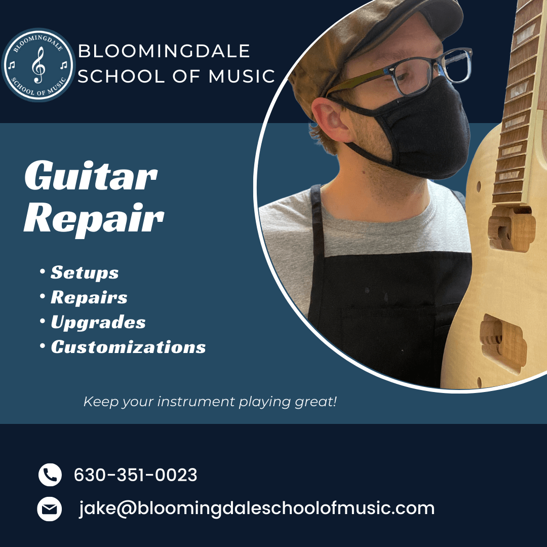  Guitar Setups, repairs, upgrades, customizations, and routine maintenance available