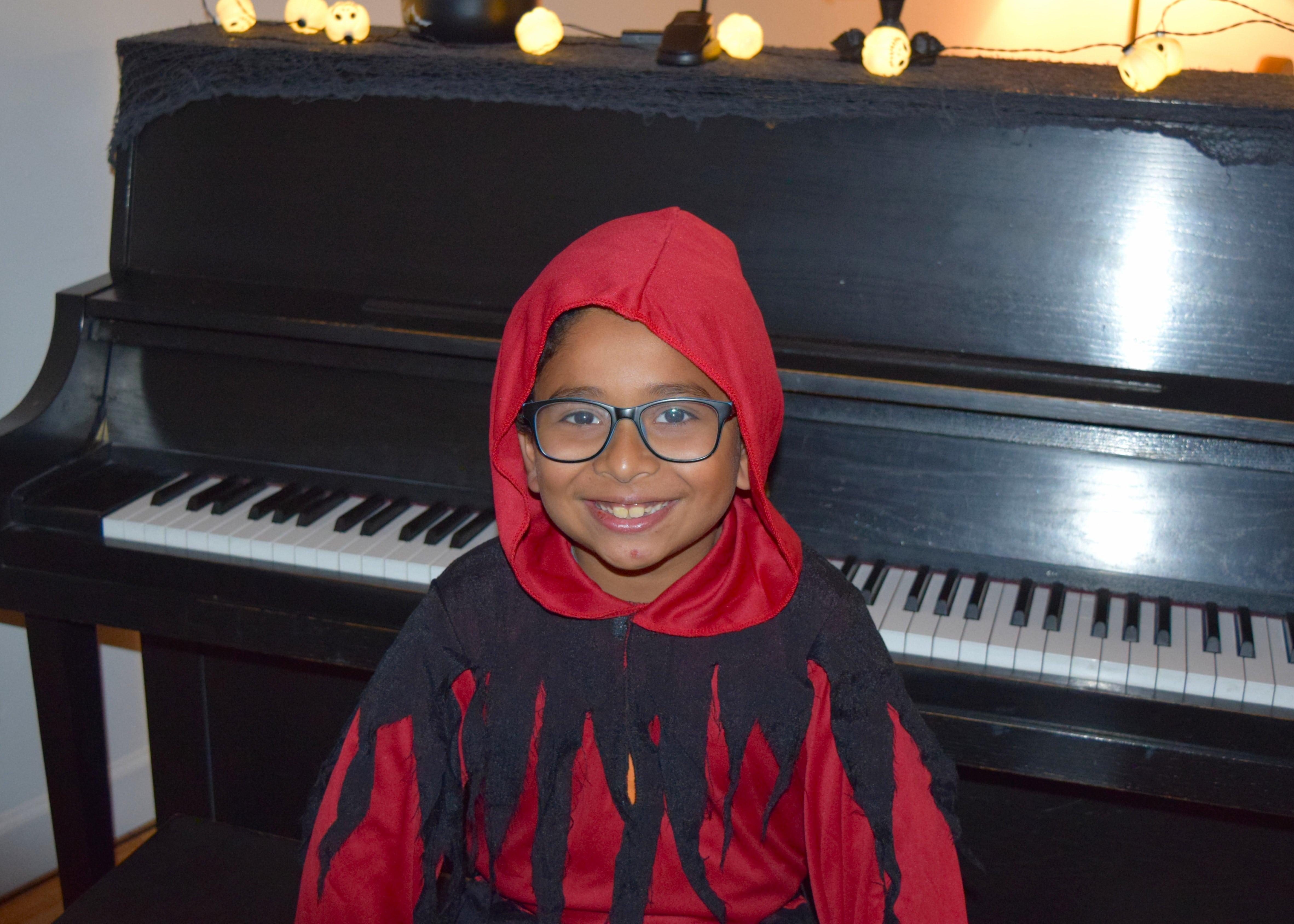 Noah at the Bloomingdale School of Music Halloween Recital 202