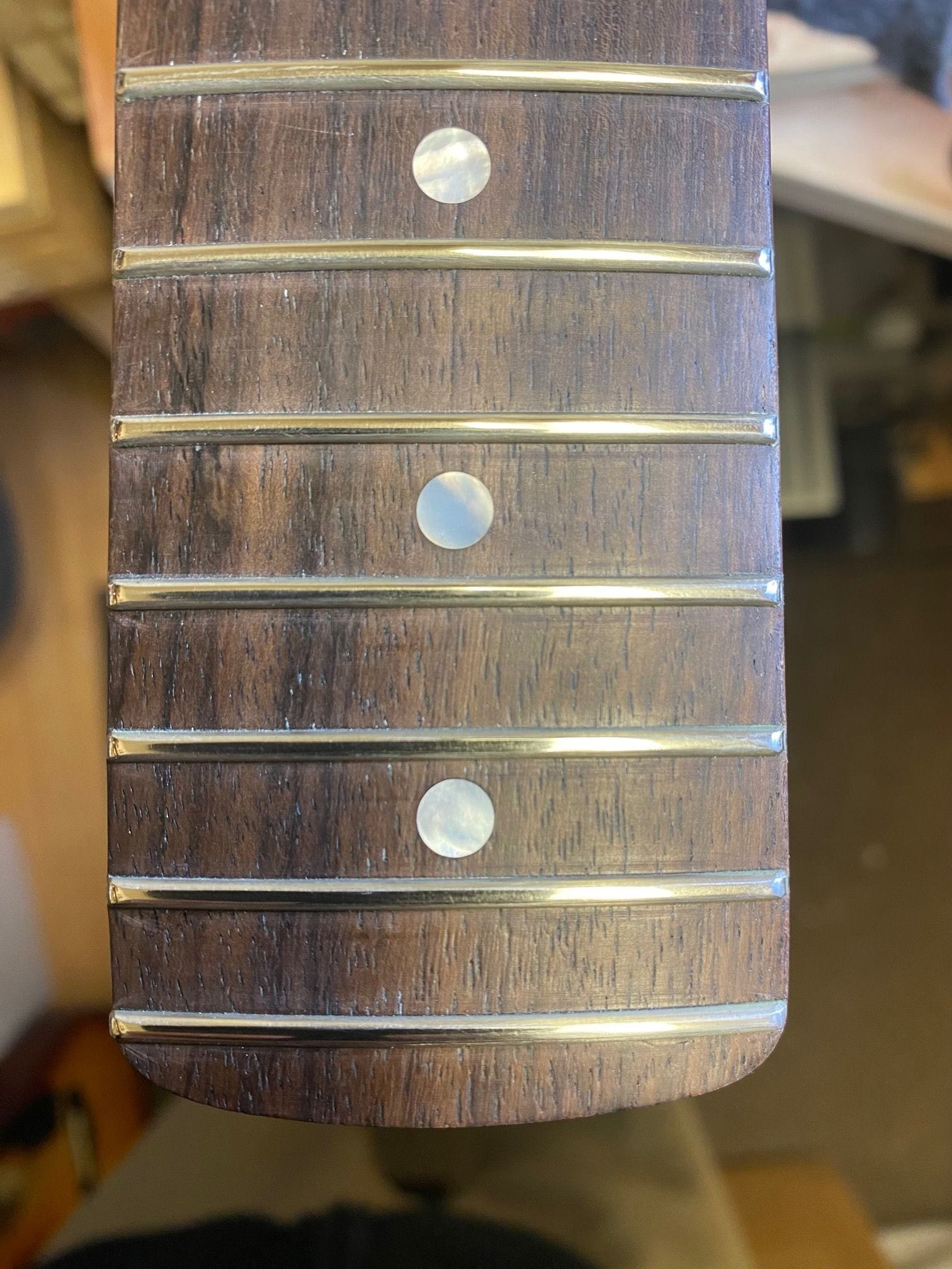 Clean, polished frets make a guitar play and intonate better, anf they make strings last longer.