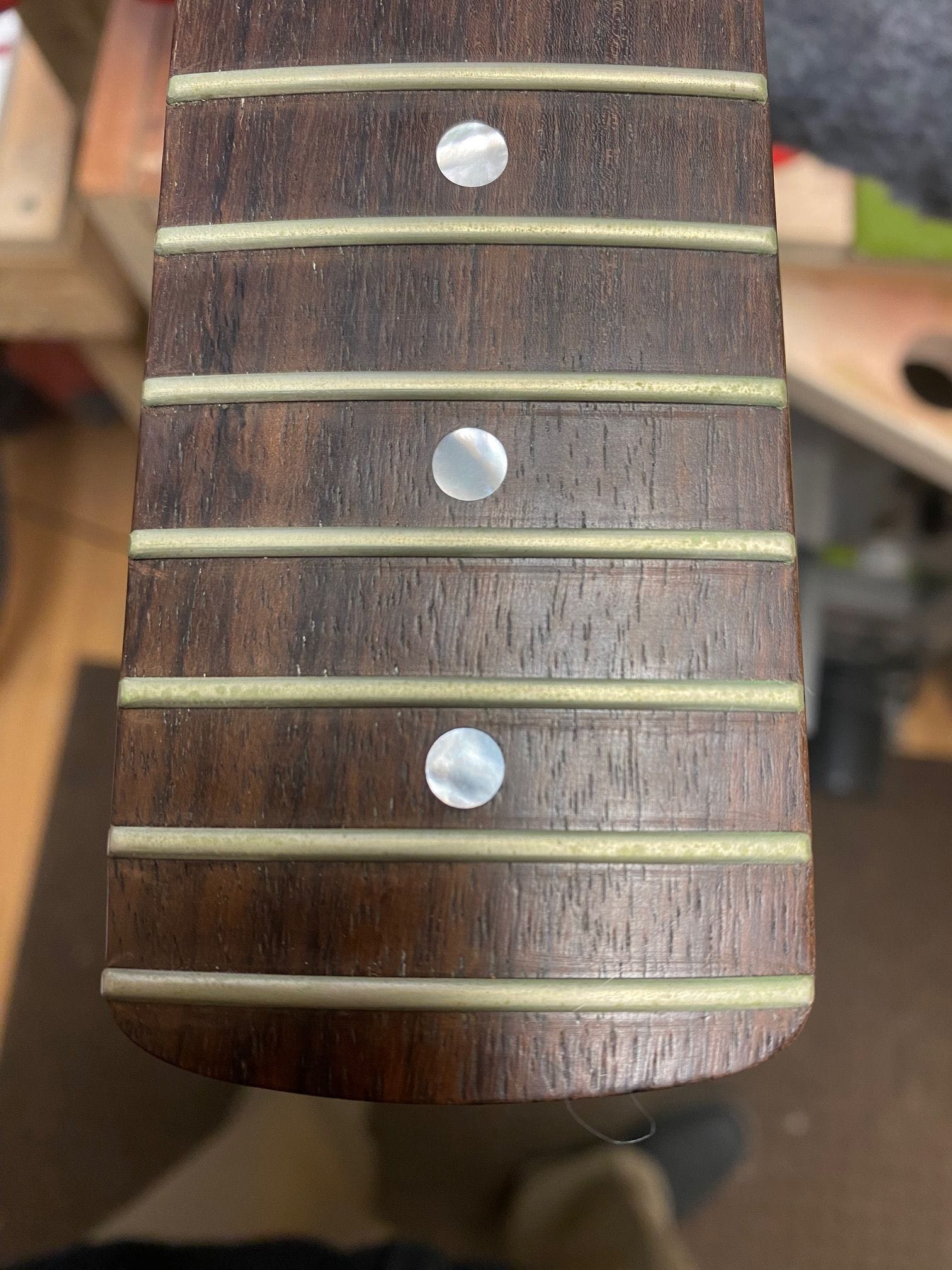 Tarnished frets make it harder to bend notes and make your strings wear out quicker.