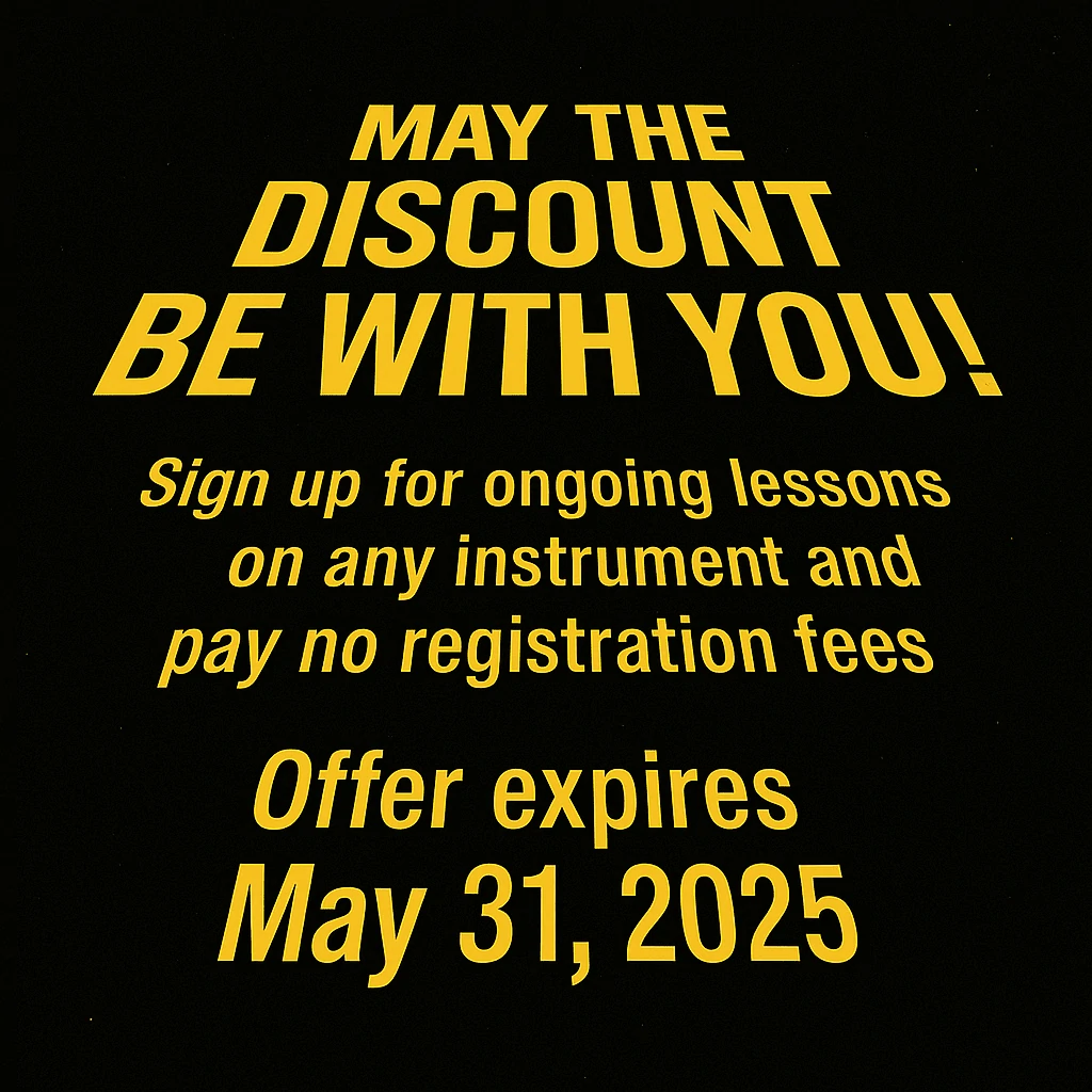 Get Four 30 Minute Guitar Lessons for Just $100 - April 2025 only